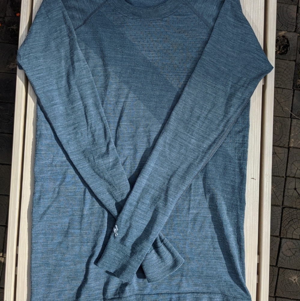 Tracksmith Brighton Base Layer Teal Blue